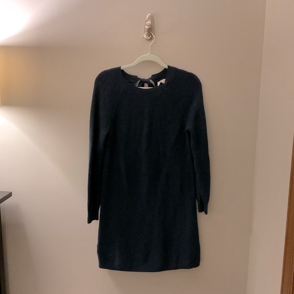 LOFT Dresses & Skirts - Loft dark teal sweater dress NWOT